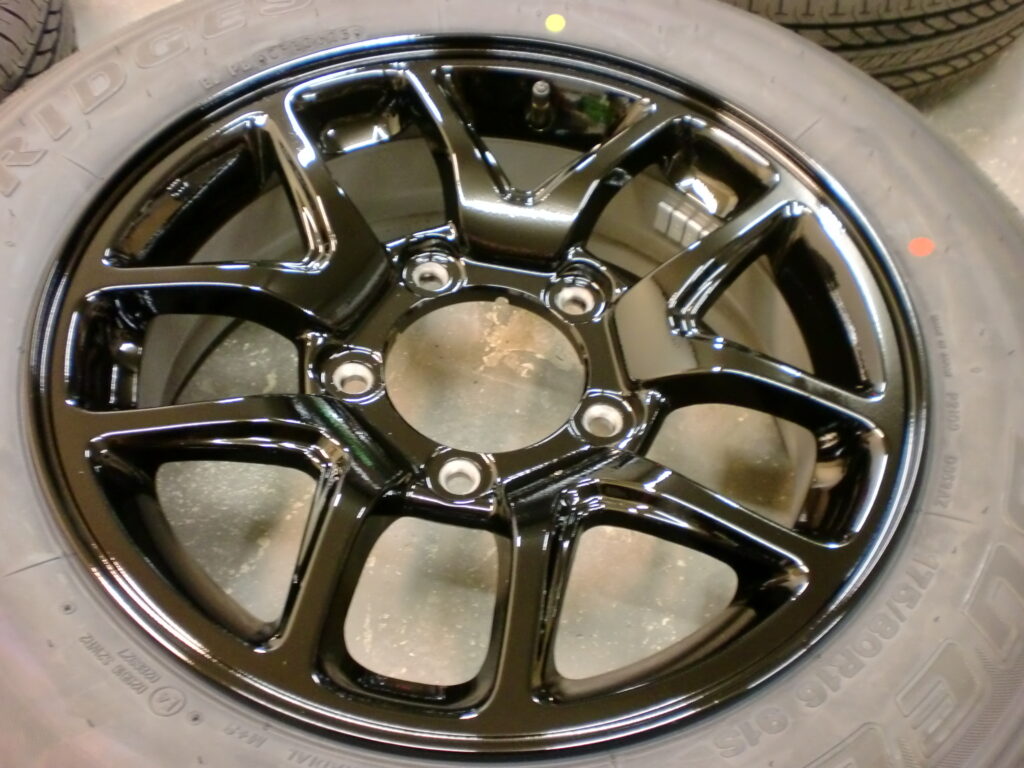 あきる野市 ホイールカラーチェンジ