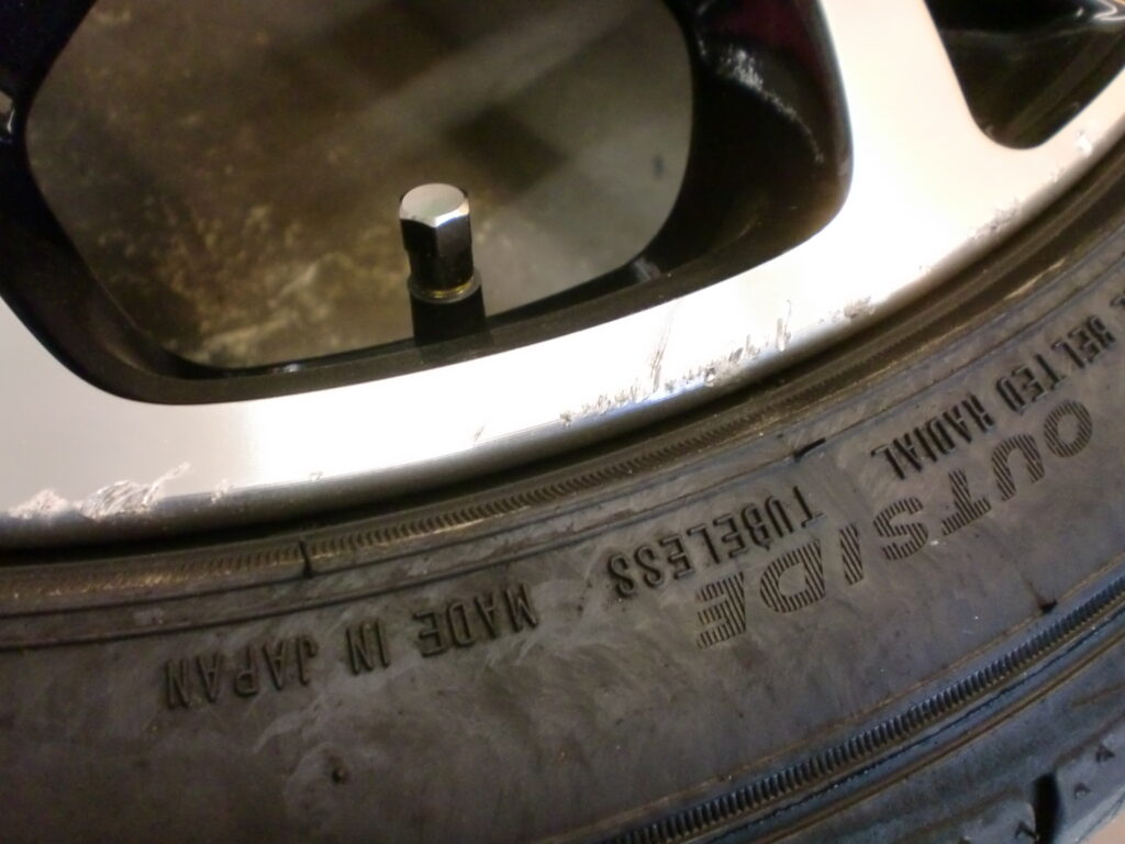 府中市　ポリッシュホイール傷修理