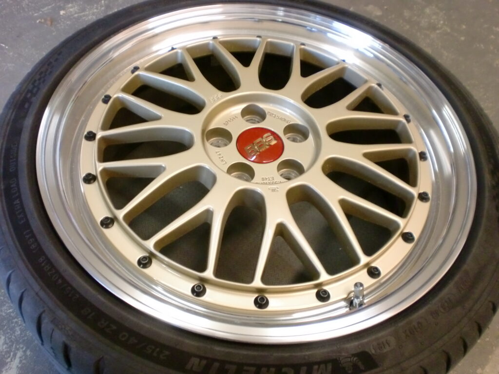 青梅市　BBSポリッシュホイール傷修理