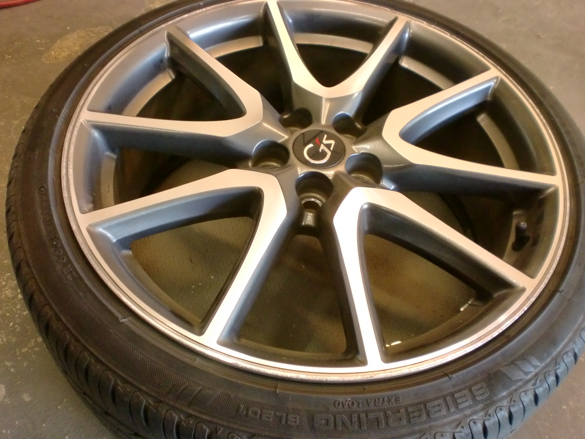 八王子市　GS'ポリッシュホイール傷修理