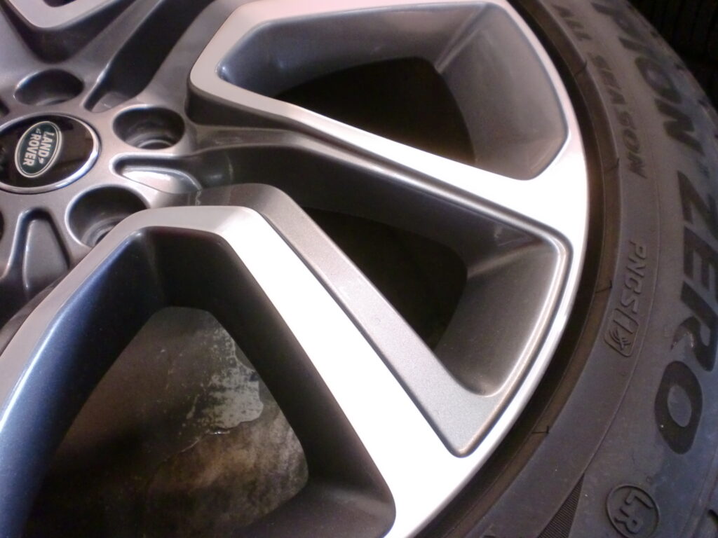 杉並区　ホイールブラック塗装カラーチェンジ