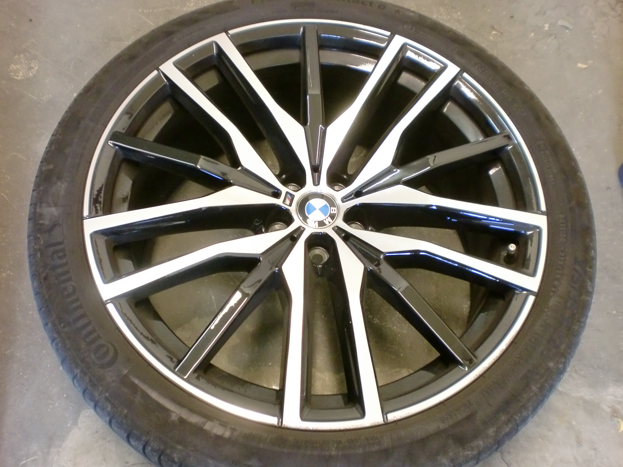 小平市　BMWポリッシュホイール傷修理