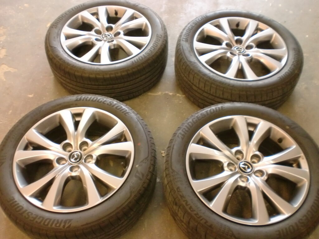 あきる野市　ホイールブラック塗装カラーチェンジ