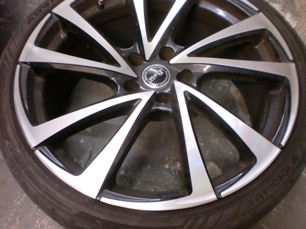 所沢市のお客様　ポリッシュホイール傷