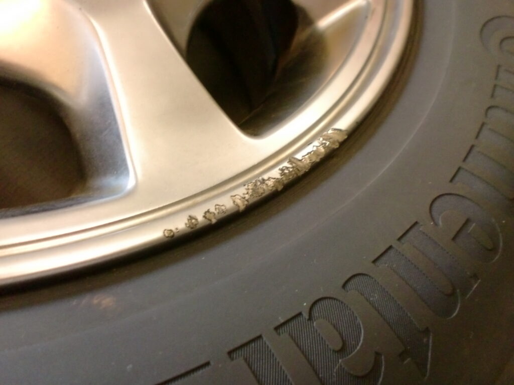 あきる野市　ホイールカラーチェンジブラック塗装