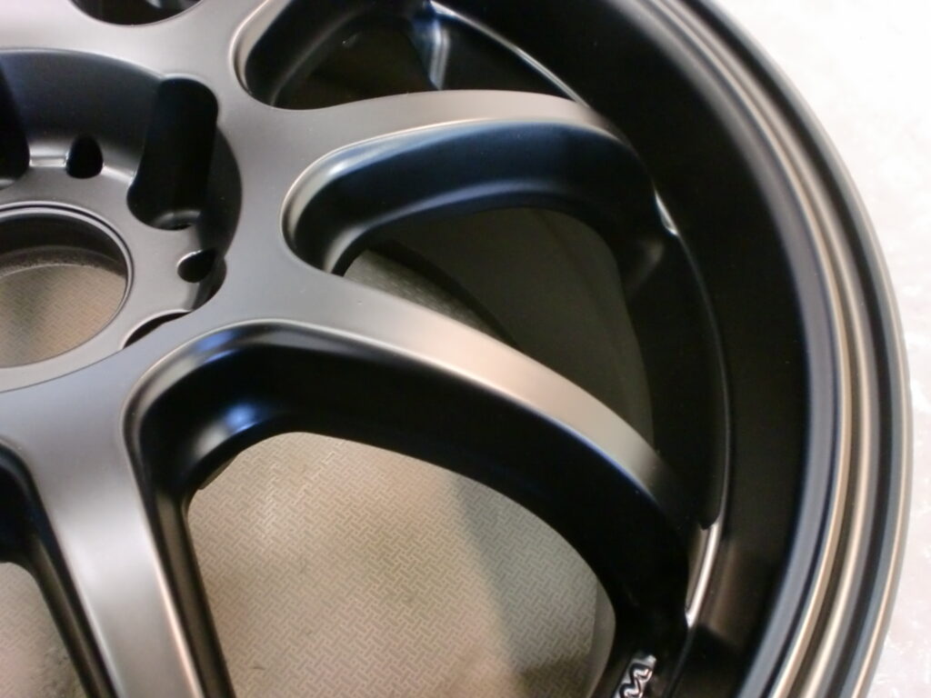 府中市　ホイールマットブラックカラーチェンジ