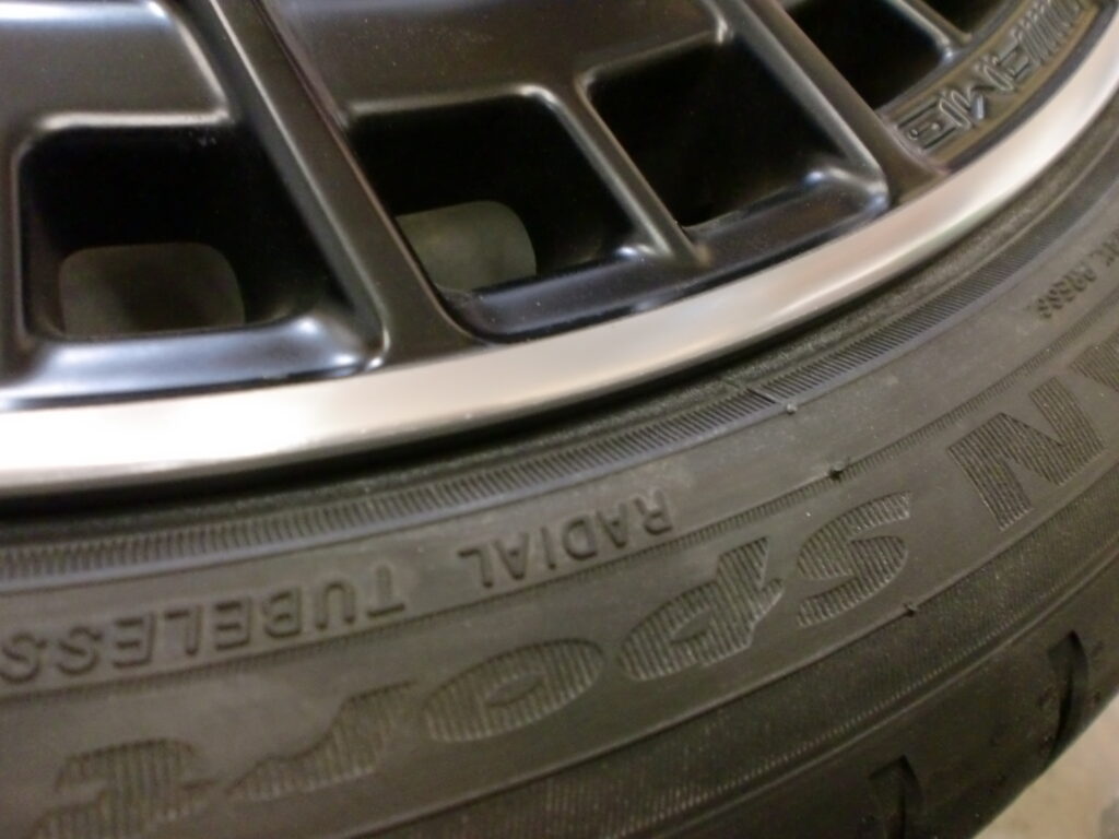 昭島市 ポリッシュホイール傷修理