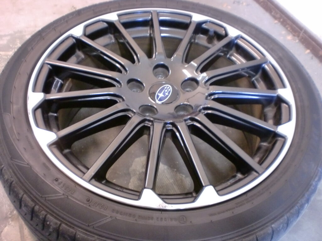 青梅市 ポリッシュホイール傷修理