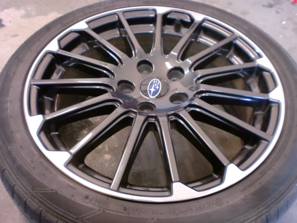 青梅市 ポリッシュホイール傷修理