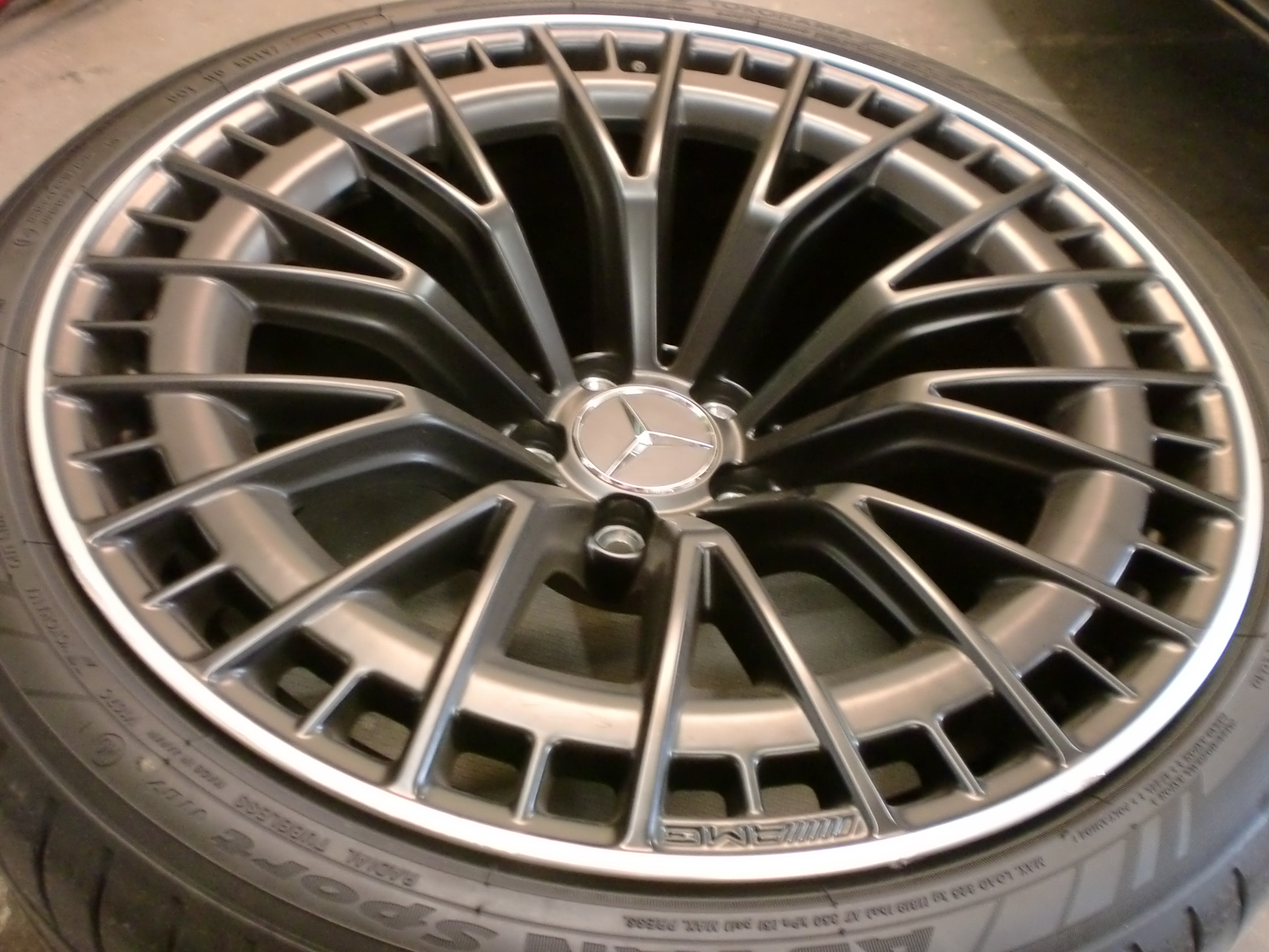 昭島市　ポリッシュホイール傷修理